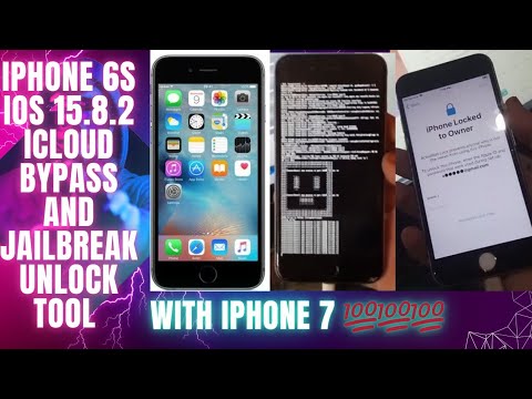 iPhone 6s iOS 15.8.2 iCloud bypass and jailbreak unlock iPhone 6s iOS 15.8.2 iCloud bypass and jailbreak unlock