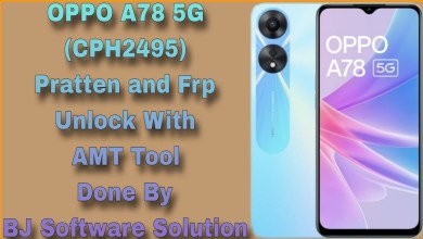 OPPO A78 5G CPH2495 Pratten and Frp Unlock With AMT OPPO A78 5G CPH2495 Pratten and Frp Unlock With AMT