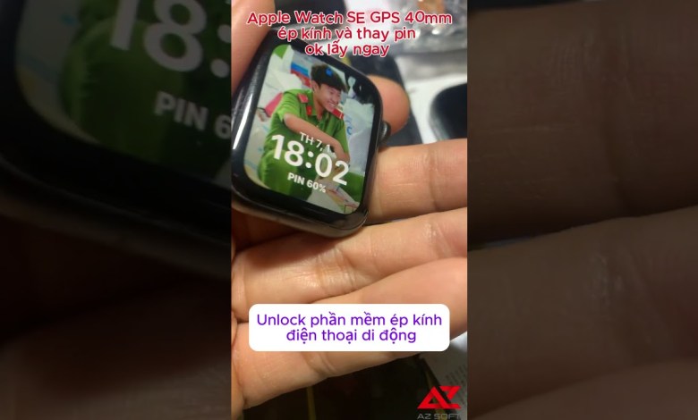 Apple Watch SE GPS 40mm glass pressing and battery replacement ok get it right away Apple Watch SE GPS 40mm glass pressing and battery replacement ok get it right away