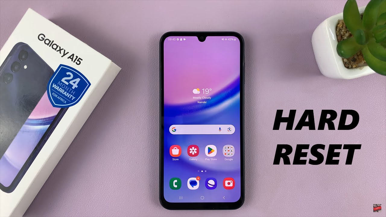 How To Hard Reset Samsung Galaxy A15 How To Hard Reset Samsung Galaxy A15