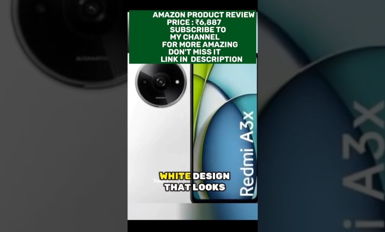 Redmi A3X #RedmiA3X #SmartphoneReview #TechReview Redmi A3X #RedmiA3X #SmartphoneReview #TechReview