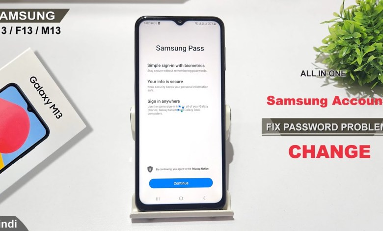 How to change samsung account password in samsung How to change samsung account password in samsung