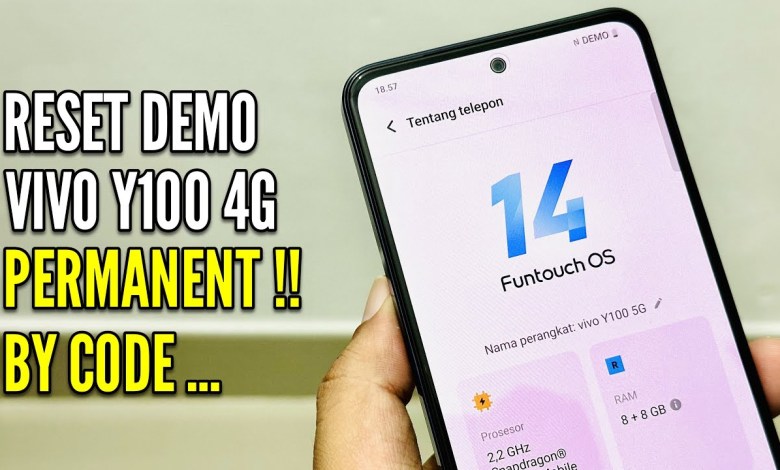DEMO VIVO Y100 4G | Reset demo phone / demolive LDU DEMO VIVO Y100 4G | Reset demo phone / demolive LDU