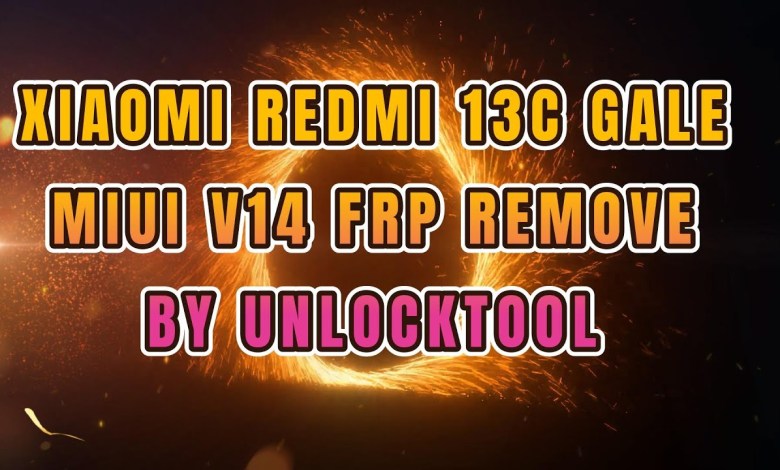 XIAOMI REDMI 13C GALE MIUI V14 FRP REMOVE ONE CLICK XIAOMI REDMI 13C GALE MIUI V14 FRP REMOVE ONE CLICK