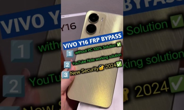 Vivo Y16 Frp bypass 2024 #mobiletechdeep #virulshorts Vivo Y16 Frp bypass 2024 #mobiletechdeep #virulshorts