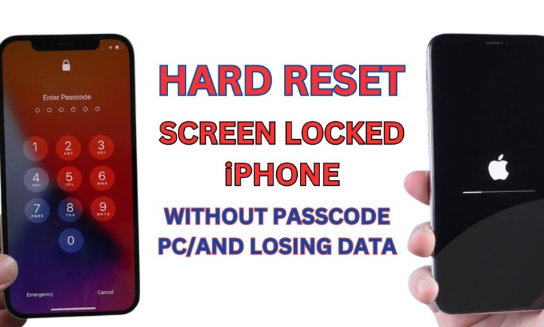 How to hard reset screen locked iPhone without passcode How to hard reset screen locked iPhone without passcode