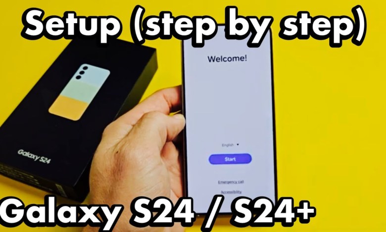 Galaxy S24 & S24+: How to Setup (step by step) Galaxy S24 & S24+: How to Setup (step by step)