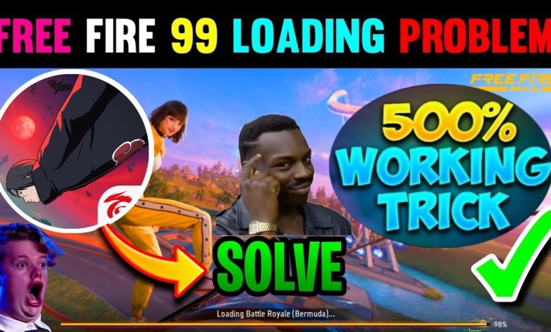 HOW TO SOLVE FREE FIRE 99 LOADING PROBLEM | FREE FIRE HOW TO SOLVE FREE FIRE 99 LOADING PROBLEM | FREE FIRE