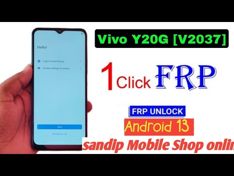 Vivo Y20G Frp Bypass Android 13 ! Vivo Y20G Google Vivo Y20G Frp Bypass Android 13 ! Vivo Y20G Google