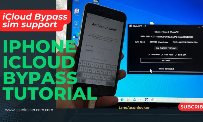 iCloud bypass iPhone 6 sim support windows tool or mac iCloud bypass iPhone 6 sim support windows tool or mac