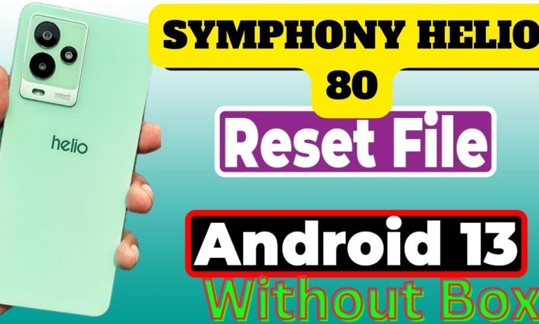 Symphony Helio 80 FRP Reset File & Tool-Without Box Symphony Helio 80 FRP Reset File & Tool-Without Box