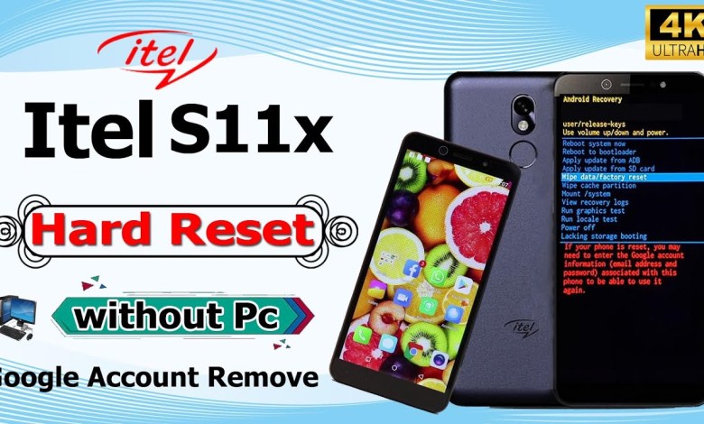 How to Itel S11x Hard Reset || Itel S11x pattern, Pin How to Itel S11x Hard Reset || Itel S11x pattern, Pin