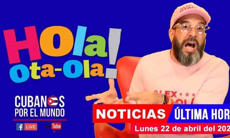 Alex Otaola live, latest news from Cuba – Hello! Alex Otaola live, latest news from Cuba – Hello!