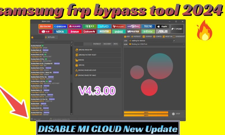 New tool update fix V4.3.0 | SAMSUNG FRP BYPASS 2024 | New tool update fix V4.3.0 | SAMSUNG FRP BYPASS 2024 |