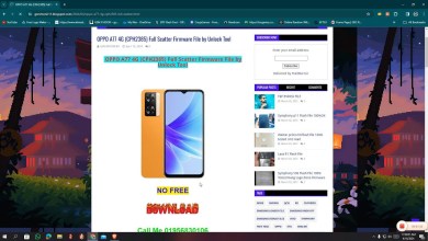 OPPO A77 4G (CPH2385) Full Scatter Firmware File by OPPO A77 4G (CPH2385) Full Scatter Firmware File by
