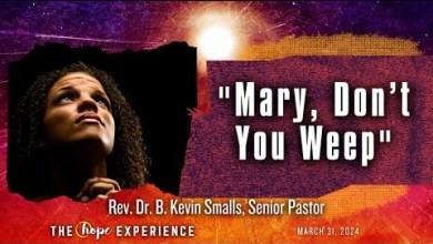 “Mary, Don’t You Weep” “Mary, Don’t You Weep”