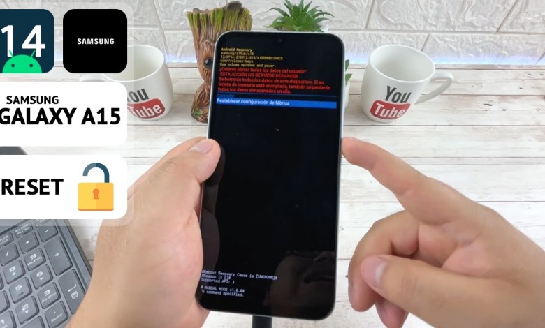 Formatear Samsung Galaxy A15 | Android 14 Formatear Samsung Galaxy A15 | Android 14