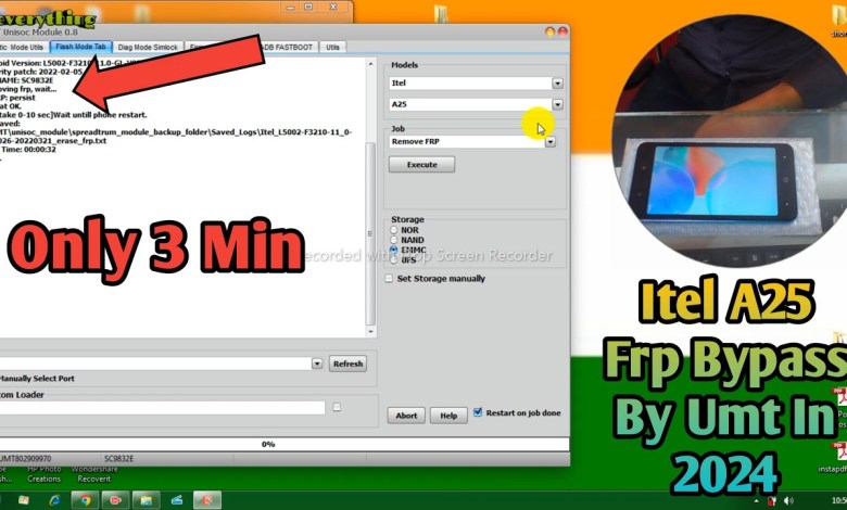 Itel A25 Frp Bypass By Umt Only 3min.. / How To Unlock Itel A25 Frp Bypass By Umt Only 3min.. / How To Unlock