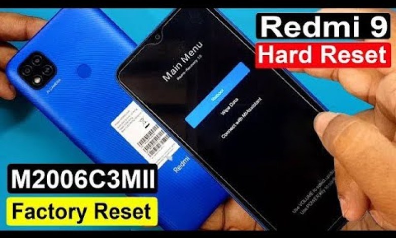 Redmi 9, 9c Hard Reset || Mi 9 Factory data reset || Redmi 9, 9c Hard Reset || Mi 9 Factory data reset ||