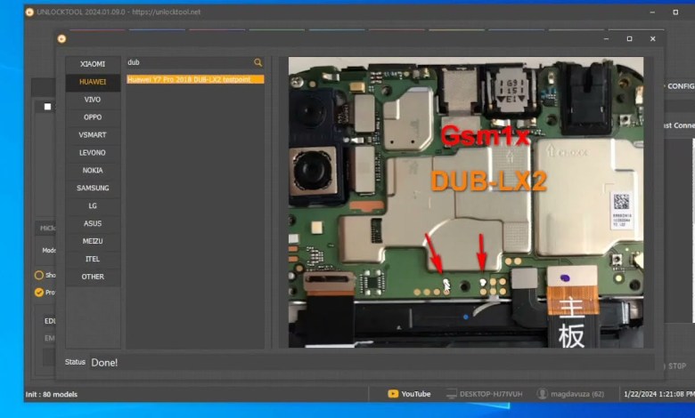 Huawei Y7 Pro 2019 (DUB-LX1). Remove Google Account, Huawei Y7 Pro 2019 (DUB-LX1). Remove Google Account,