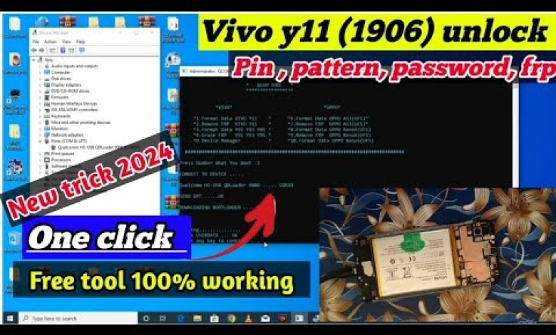 Vivo y11 (1906) Pattern password unlock free 100% Vivo y11 (1906) Pattern password unlock free 100%