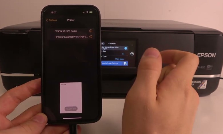 Epson XP-970: How to Print Using iPhone – Wireless Epson XP-970: How to Print Using iPhone – Wireless
