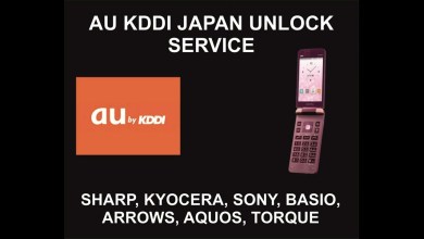 AU KDDI Japan Unlock Service, Sharp, Kyocera, Sony, AU KDDI Japan Unlock Service, Sharp, Kyocera, Sony,