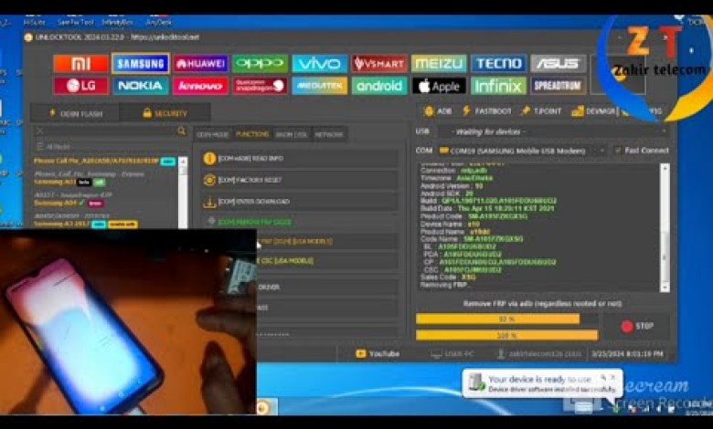 Samsung Galaxy A10 ( A105F) Frp remove unlock tool one Samsung Galaxy A10 ( A105F) Frp remove unlock tool one