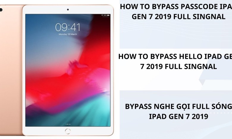 HOW TO BYPASS PASSCODE IPAD GEN 7 2019 FULL SINGNAL HOW TO BYPASS PASSCODE IPAD GEN 7 2019 FULL SINGNAL