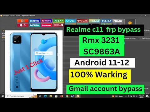 Realme c11 frp unlock tool / rmx 3231 frp bypass unlock Realme c11 frp unlock tool / rmx 3231 frp bypass unlock