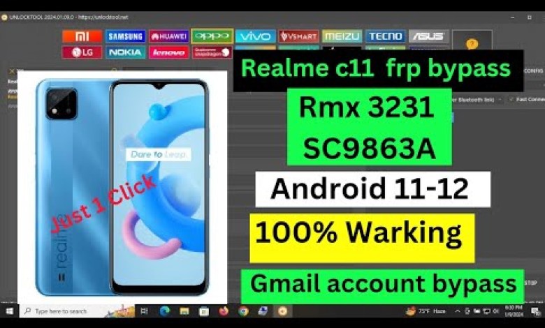 Realme c11 frp unlock tool / rmx 3231 frp bypass unlock Realme c11 frp unlock tool / rmx 3231 frp bypass unlock