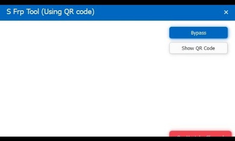 Bypass FRP All Brand By QR Code Bypass FRP All Brand By QR Code