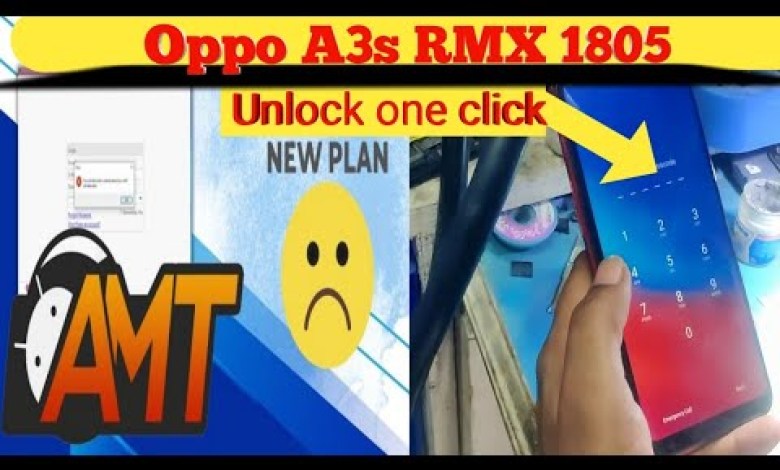 oppo a3s rmx1805 unlock AMT tool one click oppo a3s rmx1805 unlock AMT tool one click