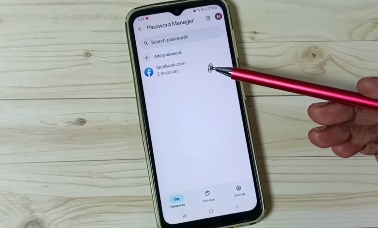 Samsung Galaxy M13 5G | View Passwords in the Samsung Galaxy M13 5G | View Passwords in the