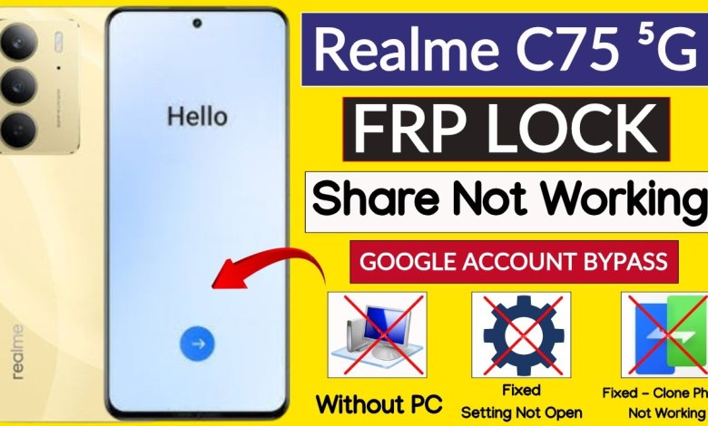 Unlock the Secrets: How to Bypass FRP on Realme C75 5G Without a PC! Unlock the Secrets: How to Bypass FRP on Realme C75 5G Without a PC!