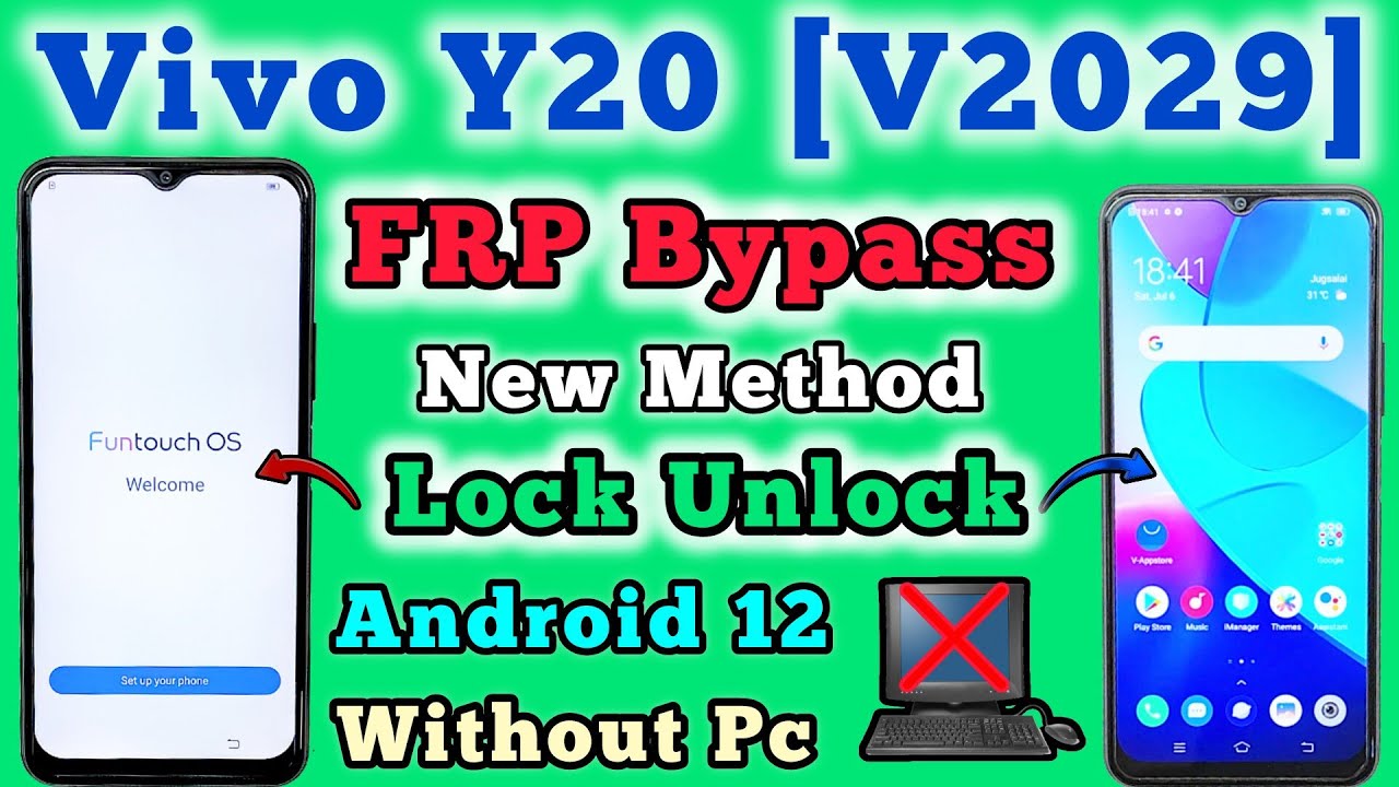 Vivo Y20 (V2029) || FRP Bypass || Android 12 || Youtube Vivo Y20 (V2029) || FRP Bypass || Android 12 || Youtube