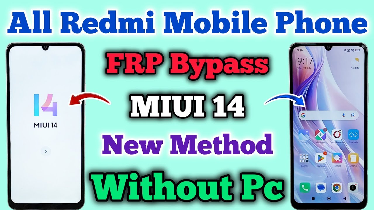 All Redmi Mobile || FRP Bypass || MIUI 14 || New Method All Redmi Mobile || FRP Bypass || MIUI 14 || New Method
