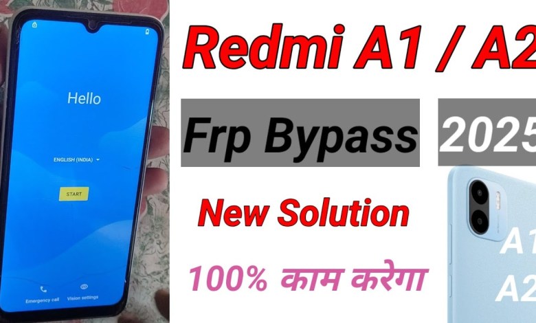 Unlock the Redmi A1 FRP in 2025 with Android 12: Discover the Latest Bypass Solution! Unlock the Redmi A1 FRP in 2025 with Android 12: Discover the Latest Bypass Solution!
