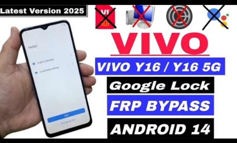 Vivo Y16 frp bypass | New Solution 2024 | Vivo v2214 Vivo Y16 frp bypass | New Solution 2024 | Vivo v2214