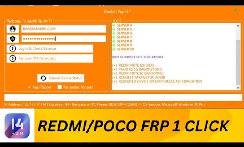 Mi Frp Tool Credit || Xiaomi Frp Tool || Poco Frp Tool Mi Frp Tool Credit || Xiaomi Frp Tool || Poco Frp Tool