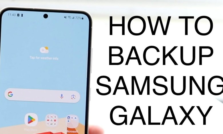 How To Backup Your Samsung Galaxy Phone! (2023) How To Backup Your Samsung Galaxy Phone! (2023)