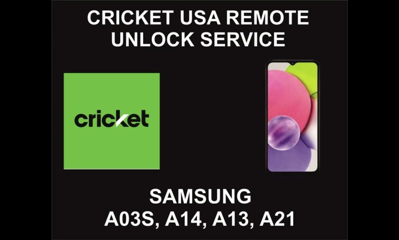 Cricket USA Samsung Unlock Service, A03S, A14, A13, A21 Cricket USA Samsung Unlock Service, A03S, A14, A13, A21