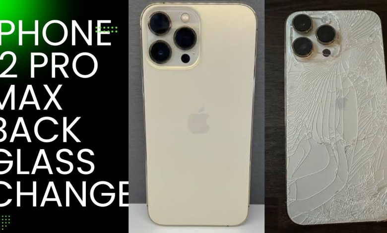 How to Fix iPhone 12 Pro Max Cracked Back Glass How to Fix iPhone 12 Pro Max Cracked Back Glass