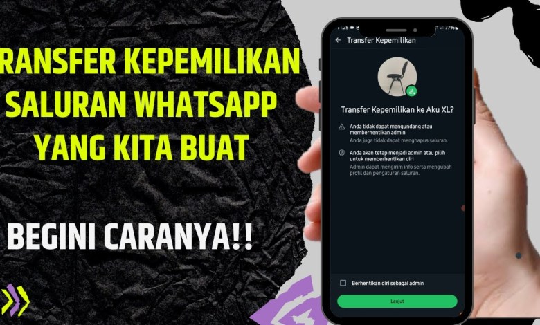 How to Transfer Channel Ownership on Whatsapp How to Transfer Channel Ownership on Whatsapp