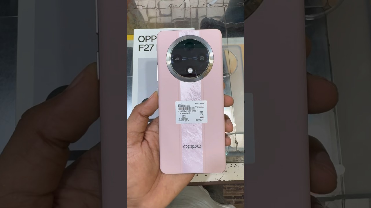 OPPO F27 Pro+ 5G (Dusk Pink,First Look OPPO F27 Pro+ 5G (Dusk Pink,First Look