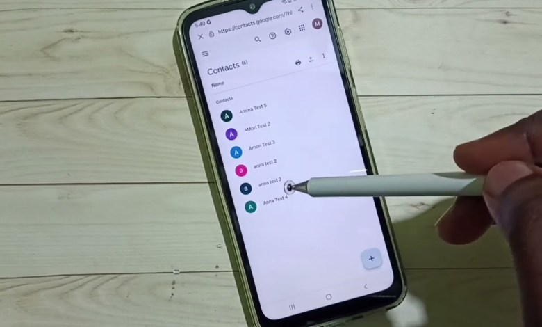 Samsung Galaxy M15 5G | How to Delete Contacts Samsung Galaxy M15 5G | How to Delete Contacts