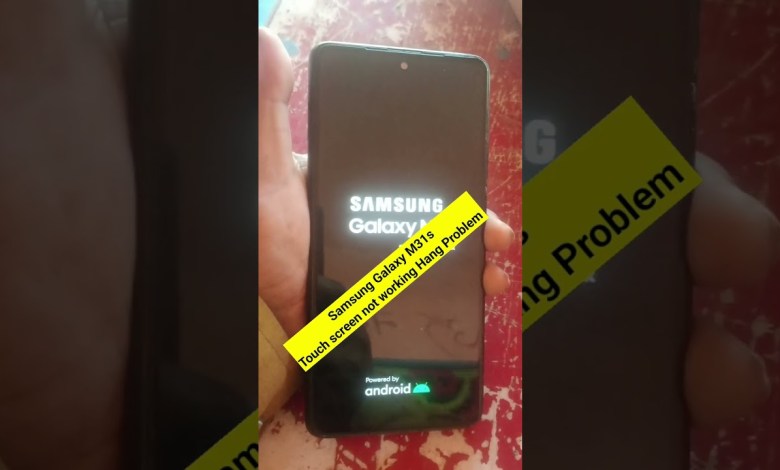 Samsung Galaxy M31s Touch screen not working Samsung Galaxy M31s Touch screen not working