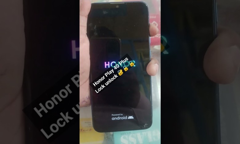 Honor play 40 plus lock unlock #mobiletipsandtricks Honor play 40 plus lock unlock #mobiletipsandtricks