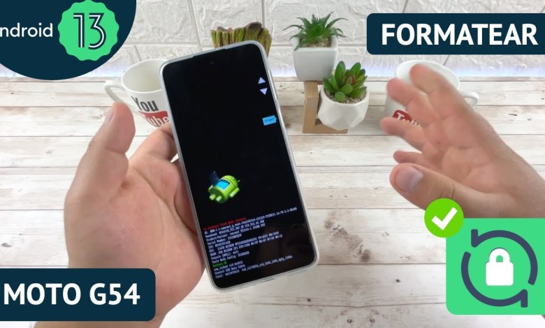 Format Motorola Moto G54 Format Motorola Moto G54
