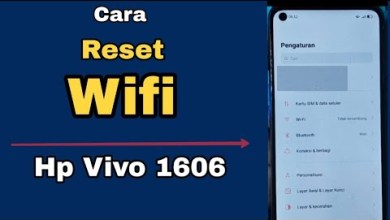 CARA RESET WIFI HP VIVO 1606 CARA RESET WIFI HP VIVO 1606